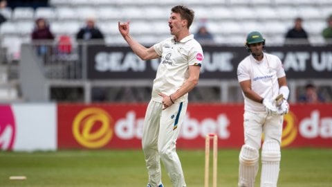 Blair Tickner returns to Derbyshire for the 2025 season