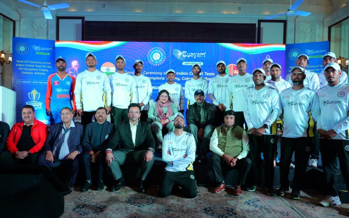 DDCI Holds Sendoff Ceremony For Physically Disabled Cricket Team For