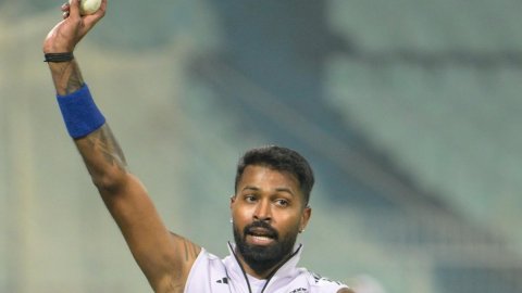 Kolkata: Team India during a practice session at Eden Gardens ahead of the first T20 match against E Every player committed to bringing the trophy home again, says Pandya on Champions Trophy