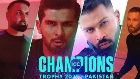 High-energy campaign video launched for ICC Men's Champions Trophy 2025