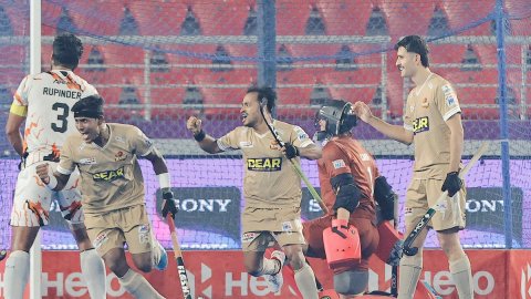 HIL 2024-25: Tamil Nadu Dragons battle past Bengal Tigers 2-1, top standings