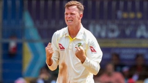 India, Australia, 3rd test, Test, match, ind, aus, Matthew Kuhnemann