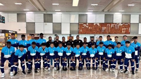 India men's team to take on Syria in Mandiri U20 Challenge Series opener. Photo credit: AIFF/Instagr