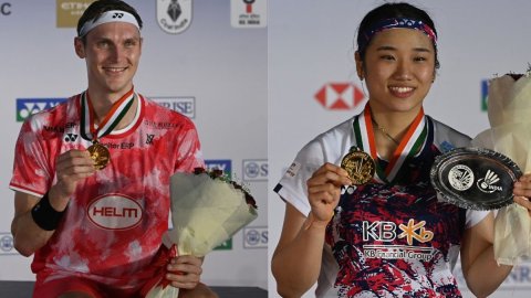 India Open: Olympic champions Viktor Axelsen, An Se Young clinch singles titles