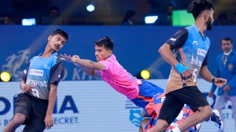 Indian men edge past Nepal 54-36 to be crowned champion in first-ever Kho Kho World Cup 