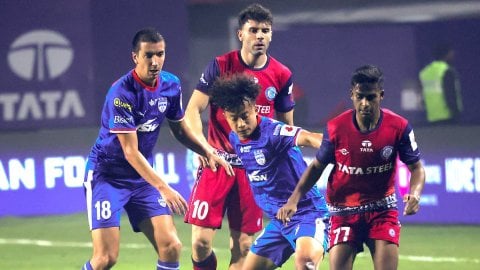 ISL 2024-25: Jamshedpur come back late to beat Bengaluru 2-1 for 4th successive home win