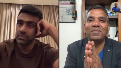 VIDEO: 'अभी बकचोदी का टाइम है मेरा', जर्नलिस्ट के सवाल पर अश्विन ने ले लिए मज़े