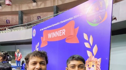 Jr gymnastics national champion, Mann Kothari, aims to represent India at 2028 LA Olympics 