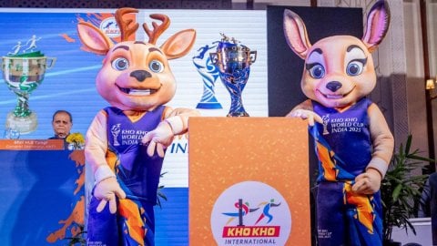 KKFI unveils trophy, mascots for inaugural Kho Kho World Cup