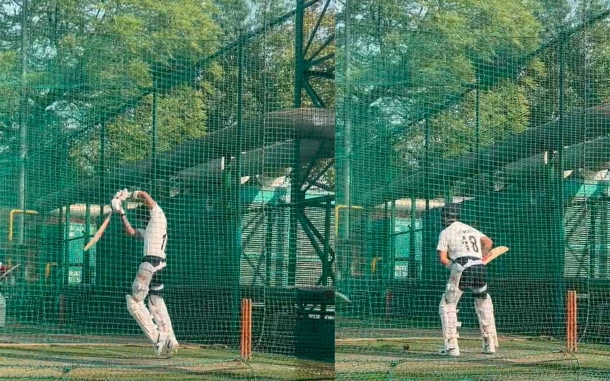Kohli joins Delhi Ranji team, trains at Arun Jaitley Stadium ரஞ்சி கோப்பை 2025: தீவிர வலை பயிற்சியில் ஈடுபட்டுள்ள விராட் கோலி!