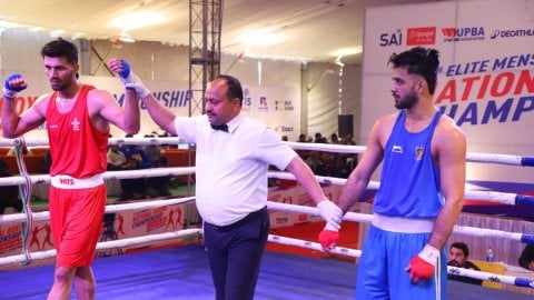 Lakshya Chahar leads Services' charge on Day 3 of men’s Boxing Nationals