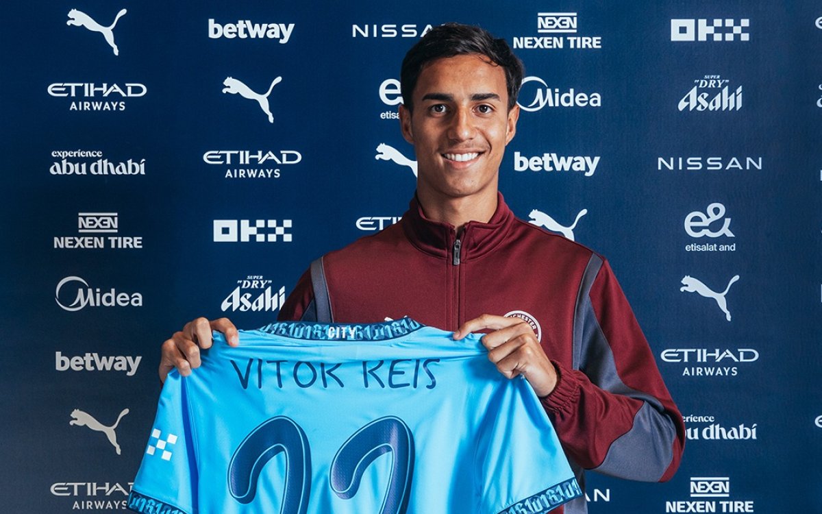 Man City Sign Vitor Reis From Palmeiras On Fourandahalfyear Deal On Cricketnmore