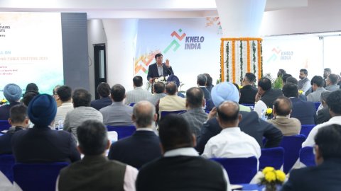 Mansukh Mandaviya urges NSFs to follow nation-first approach for LA 2028 Olympics