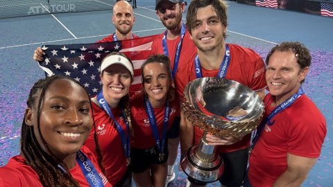 MVP Gauff made winning the United Cup easy for Team USA, says Fritz