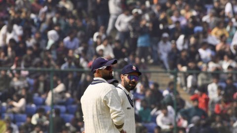 New Delhi: Indian cricketer Virat Kohli during the Ranji Trophy