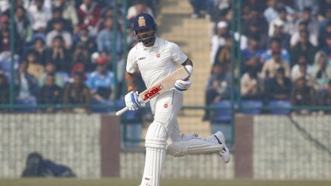 New Delhi: Ranji Trophy match between Delhi and Railways at Arun Jaitley Stadium