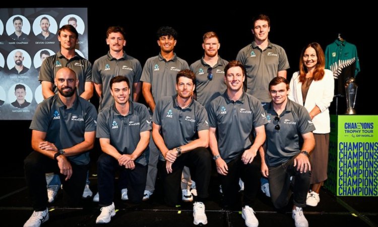 न्यूजीलैंड ने किया चैंपियंस ट्रॉफी के लिए टीम का ऐलान, मिचेल सैंटनर होंगे कप्तान