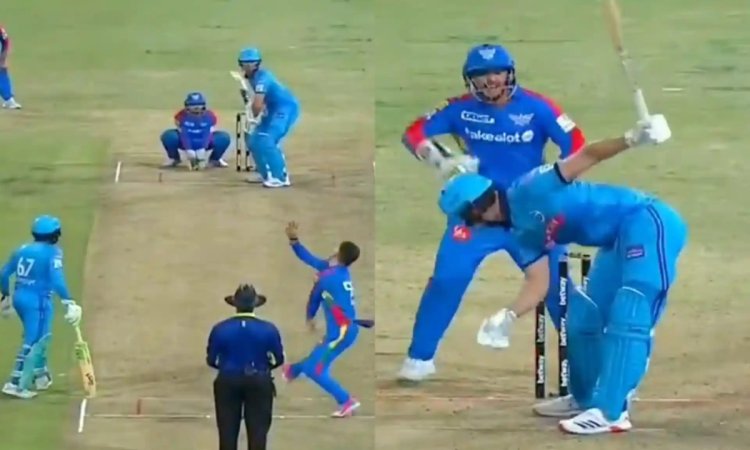 SA20 : नूर अहमद ने दूसरे ही मैच में डाल दी 'बॉल ऑफ द टूर्नामेंट', बिखर गई विल जैक्स की गिल्लियां