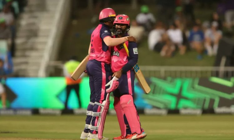 SA20: पार्ल रॉयल्स ने लगाया जीत का पंच, सुपर जायंट्स को 5 विकेट से चटाई धूल