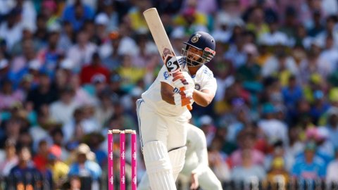 Pant slams fastest Test fifty on Australian soil by a visiting batter