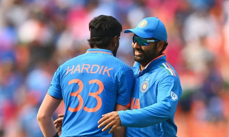 VIDEO: चैंपियंस ट्रॉफी से पहले रोहित और पांड्या दिखे साथ, जमकर बहाया नेट्स में पसीना