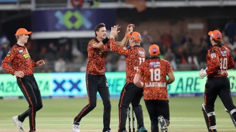 SA 20: Sunrisers register third successive bonus point win