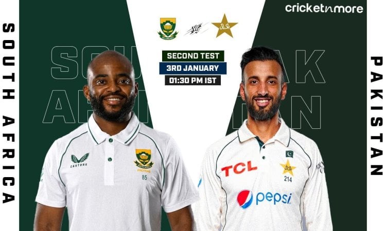 SA vs PAK Dream11 Prediction 2nd Test, Pakistan tour of South Africa 2024