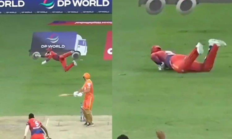 VIDEO: शाई होप बने 'सुपरमैन', ILT20 में एक हाथ से पकड़ा बवाल कैच