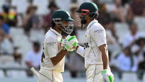  Captain Shan Masood Leads Pakistan Fightback In Second Test