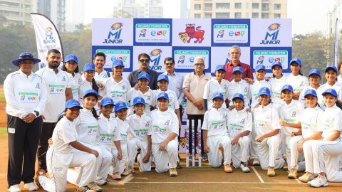 Shardashram make a winning star on opening day of MI Junior Season 5