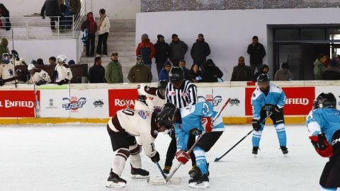 Strong start by Changla Blasters, Sham Wolves in Ice Hockey League Season 2