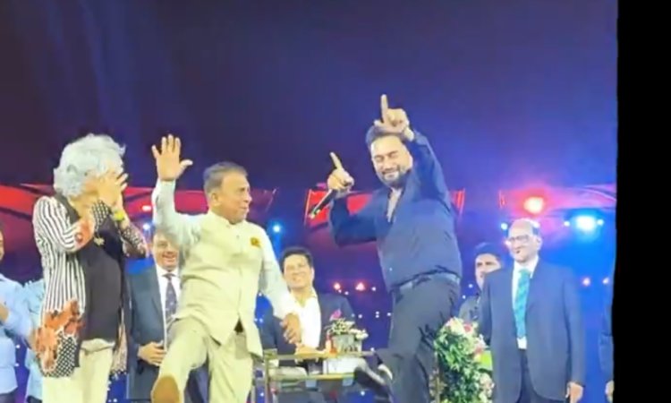 75 साल के सुनील गावस्कर ने लगाए 'ओम शांति ओम' सॉन्ग पर ठुमके, वायरल हो रहा है VIDEO