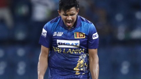 Theekshana becomes seventh Sri Lanka bowler to claim hat-trick in ODI