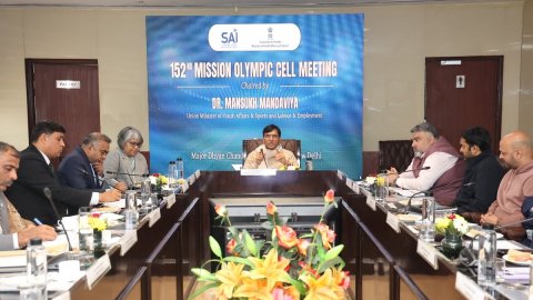 Union Sports Minister Dr. Mandaviya chairs meeting to begin preparations for 2028 Olympics