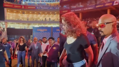 VIDEO: विनोद कांबली की पत्नी ने जीता दिल, हाथ पकड़कर पति को लेकर गई बाहर