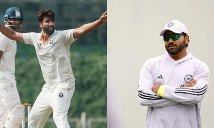 कौन हैं उमर नज़ीर? 6 फीट 4 इंच लंबे गेंदबाज़ ने किया रोहित शर्मा को आउट