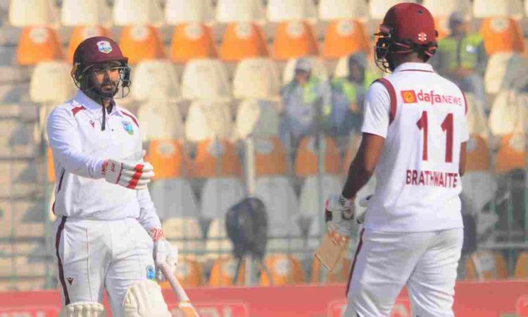 West Indies set 254 runs target for Pakistan in second test