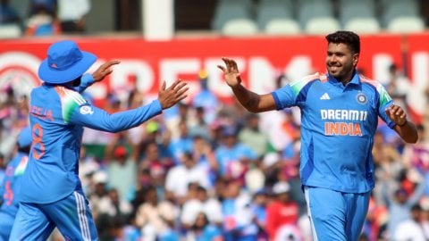 1st ODI: Rana, Jadeja claim three each as India bowl out England for 248