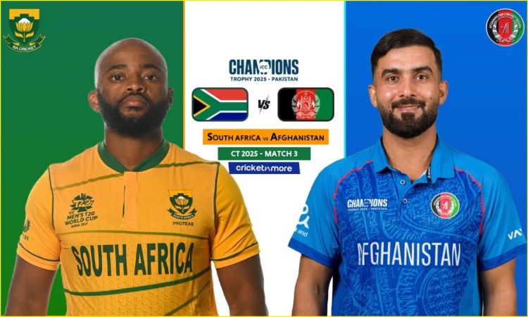 Champions Trophy 2025: आज होगी अफगानिस्तान और साउथ अफ्रीका की टक्कर, देख लीजिए कैसा है ODI हेड टू हेड Record