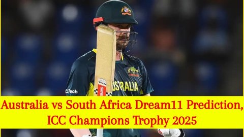 AUS vs SA Dream11 Prediction, Champions Trophy 2025: ट्रेविस हेड को बनाएं कप्तान, ये 3 ऑलराउंडर ड्री