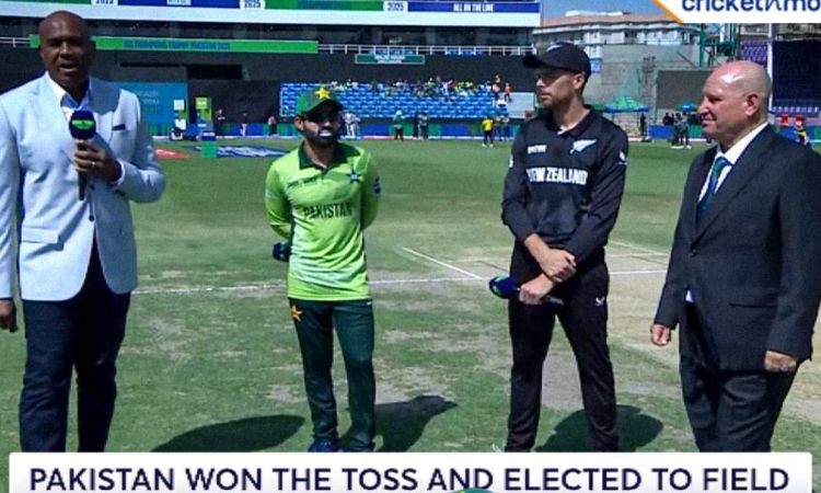 Pakistan opt to bowl first against New Zealand in Champions Trophy opener 