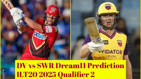 DV vs SWR Dream11 Prediction, ILT20 2025: सैम करन या टॉम कोहलर-कैडमोर, किसे बनाएं कप्तान? Qualifier 