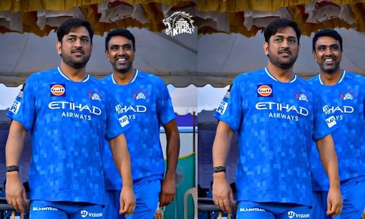 WATCH: धोनी-अश्विन की जोड़ी फिर साथ, CSK कैंप में दिखी पुरानी यारी
