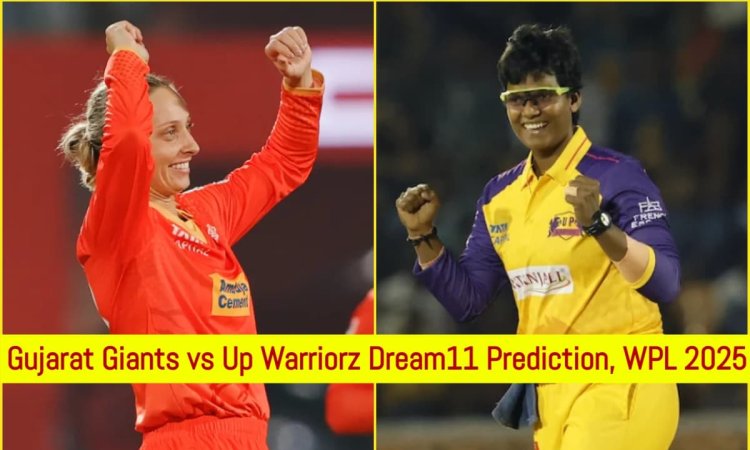 GJ-W vs UP-W Dream11 Prediction, WPL 2025: एश गार्डनर या दीप्ति शर्मा, किसे बनाएं कप्तान? यहां देखें