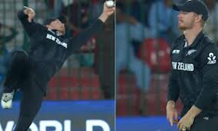 WATCH: ग्लेन फिलिप्स का कराची में जलवा – पहले बल्ले से धमाल, फिर एक हाथ से लपका रिज़वान का कैच!