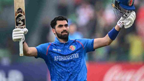 इब्राहिम जादरान ने खेली Champions Trophy इतिहास की सबसे बड़ी पारी, अफगानिस्तान ने इंग्लैंड को दिया 3