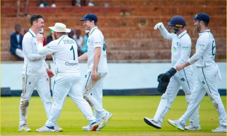 ZIM vs IRE Only Test: जिम्बाब्वे को 63 रनों से हराकर जीता आयरलैंड, Andy McBrine रहे जीत के सबसे बड़े