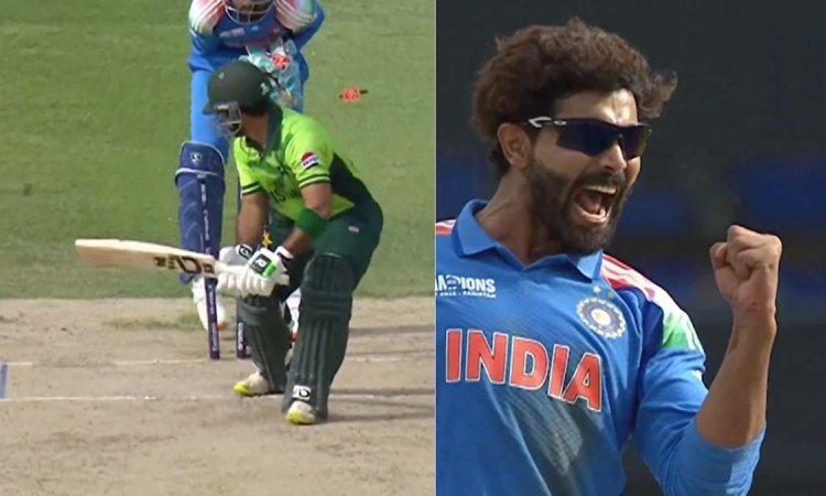 WATCH: जडेजा का करिश्मा: घूमती गेंद ने ताहिर को कर दिया क्लीन बोल्ड