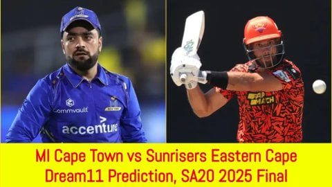 MICT vs SEC Dream11 Prediction, SA20 2025 Final: राशिद खान या एडेन मार्कराम, फाइनल में किसे बनाएं कप