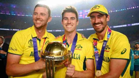 Australia's Cummins, Starc, Hazlewood Out Of Champions Trophy 2025